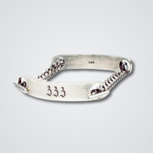 Double Tag Bracelet