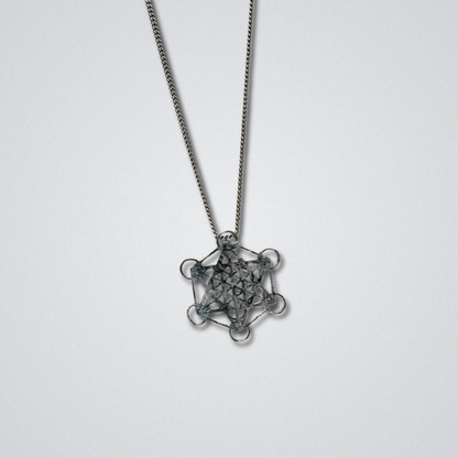 Silver Metatron Necklace