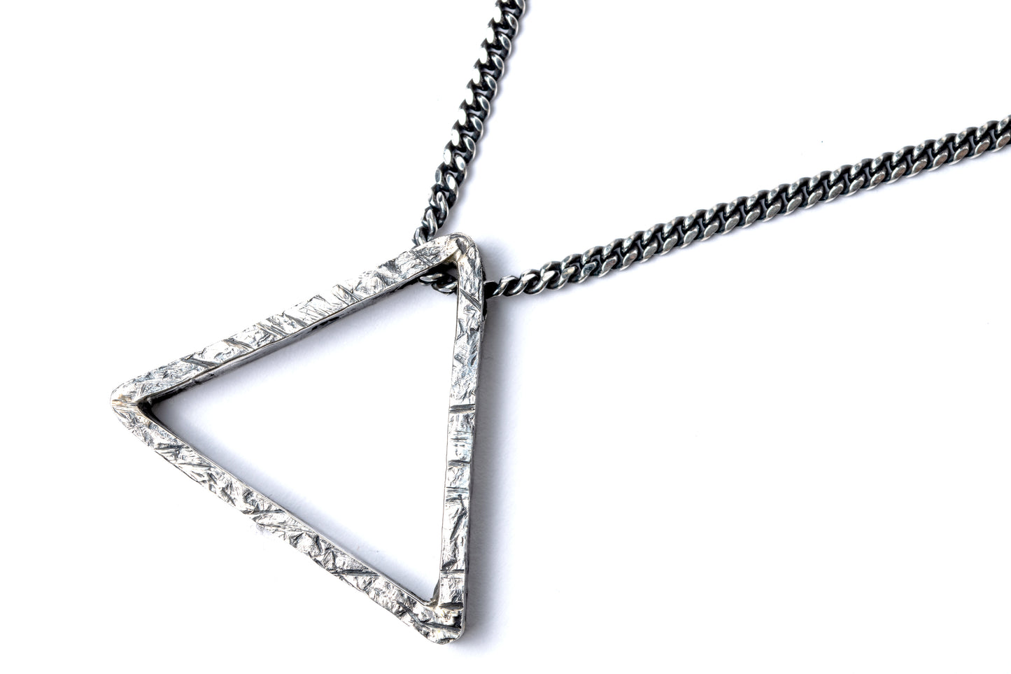 Fire Triangle Necklace