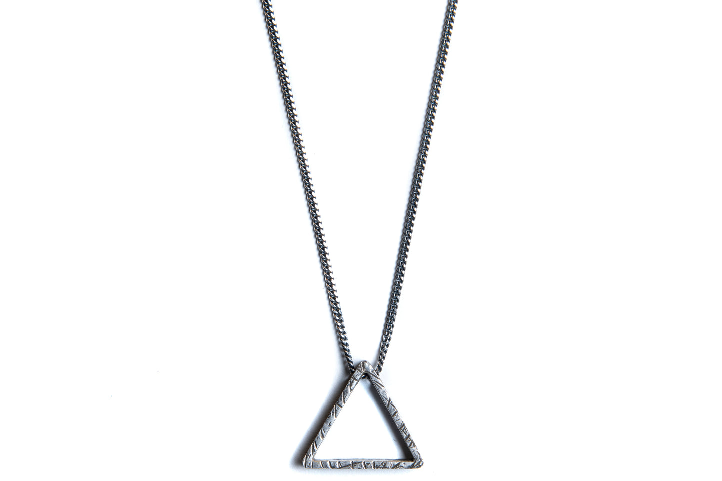 Fire Triangle Necklace