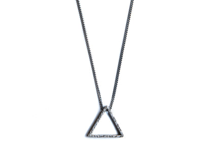 Fire Triangle Necklace