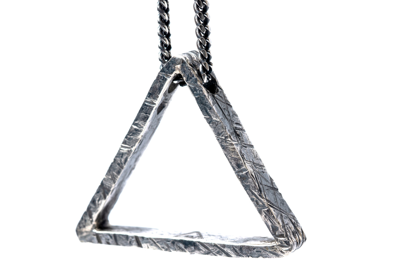 Fire Triangle Necklace