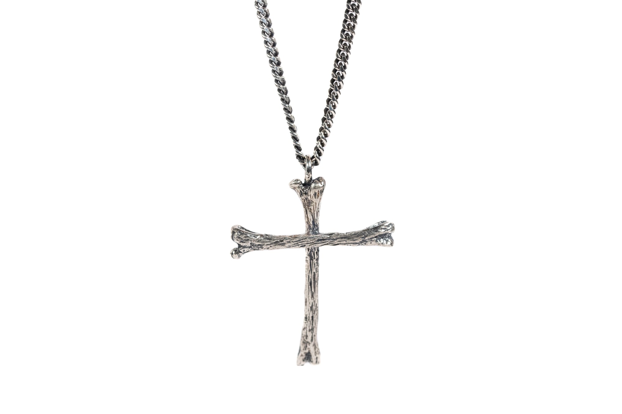 The Bone Cross Necklace